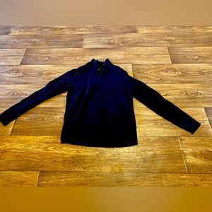 Macy’s Brand Alfani Black Quarterzip Sweater